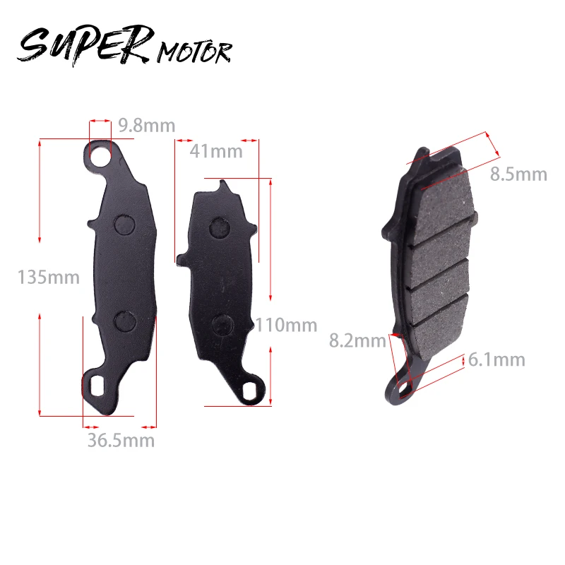 Передние тормозные колодки для Suzuki GSX 600F 1998-2006 750F GSF600 Bandit 600 2000-2004 SV650 1999-2002 Motor |