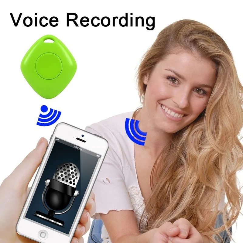 Лидер продаж Bluetooth сигнализация против потери Автопортрет голосовая запись