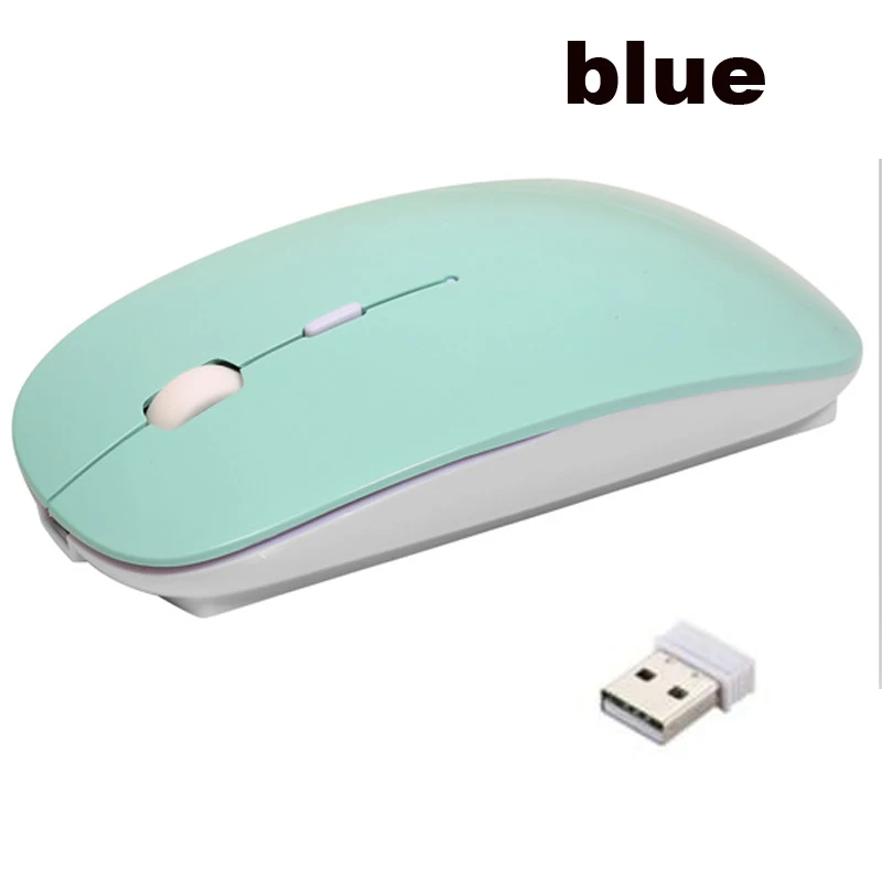 Беспроводная мышь для ноутбука компьютера Android Windows PC перезаряжаемая Usb Macbook Acer Asus