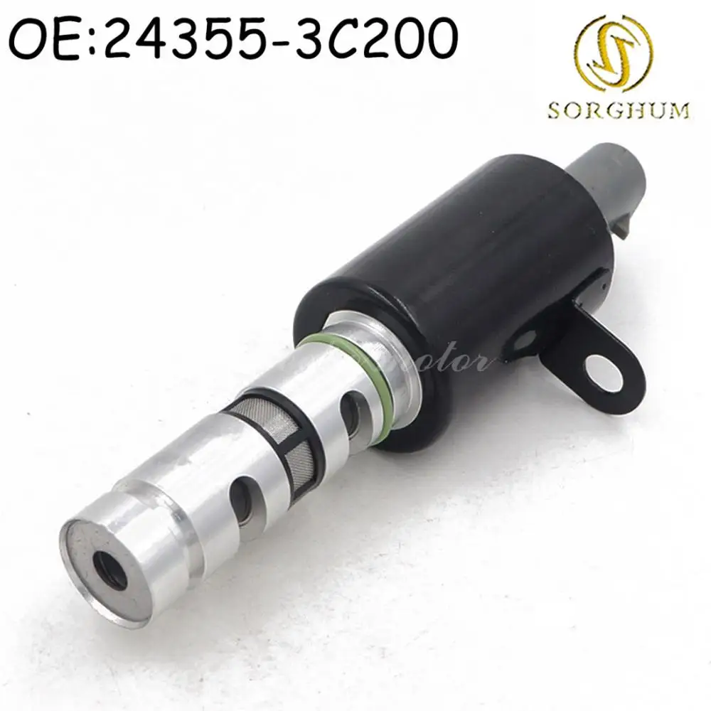 

24355-3C200 243553C200 VVT Variable Timing Solenoid for HYUNDAI AZERA SANTA FE SONATA GENESIS VERACRUZ KIA SORENTO AMANTI SEDONA