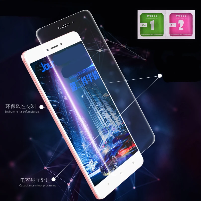 Для Xiaomi Redmi 4 X Стекло 2.5D 9 9н Закаленное note 4X 4A pro Screen Protector защитная крышка передней