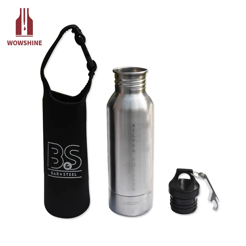 

Wowshine 12 oz sports travel stainless steel water bottle