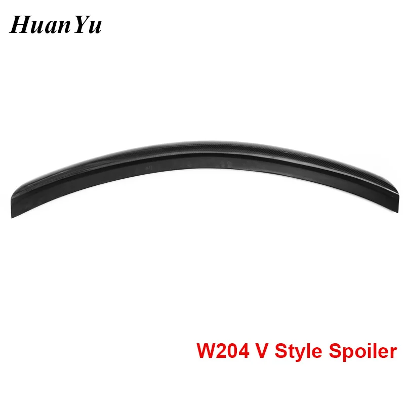 Спойлер для багажника из углеродного волокна V Style Mercedes benz W204 Sedan & купе 2008 2014 C Class