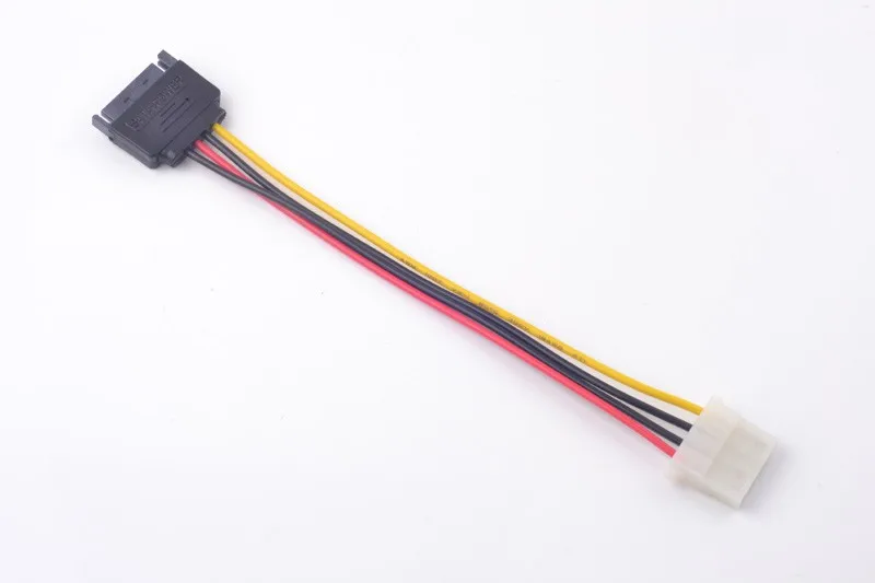 Высокое Качество SATA 15Pin папа к IDE 4Pin Женский адаптер питания преобразования
