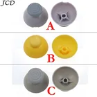 JCD 1 комплект = 4 шт. для замены аналогового стика NG C для контроллера Gamecube-джойстик для пальца желтыйсерый