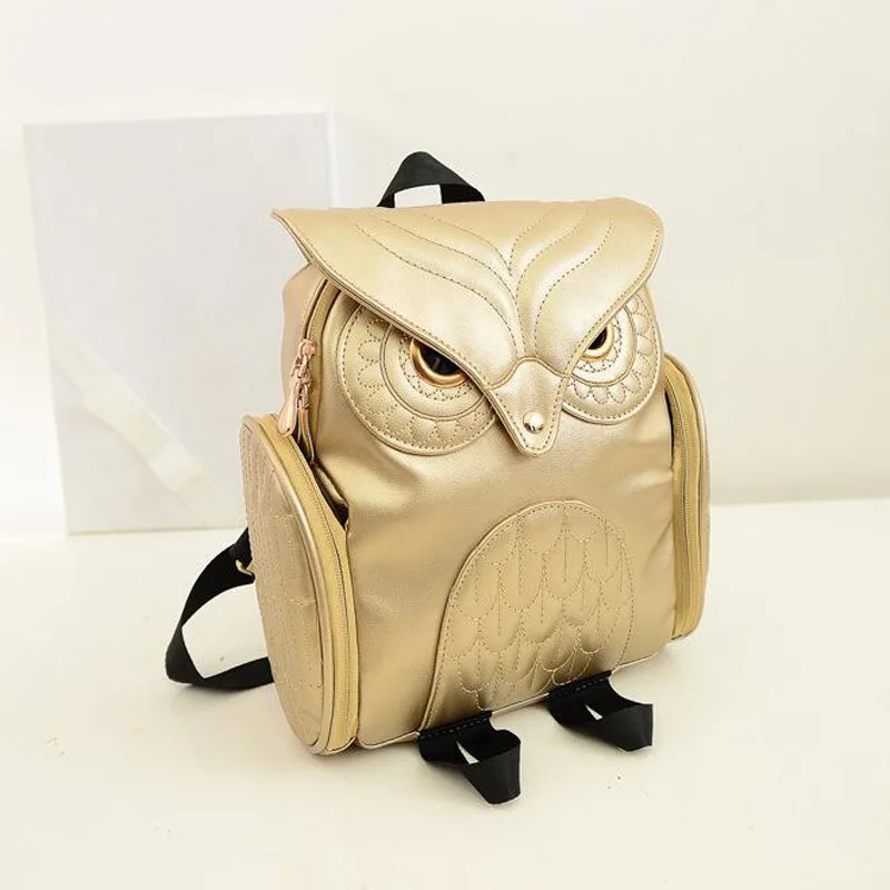 Прохладный сова рюкзак молодежный Для женщин небольшой мини Рюкзаки из