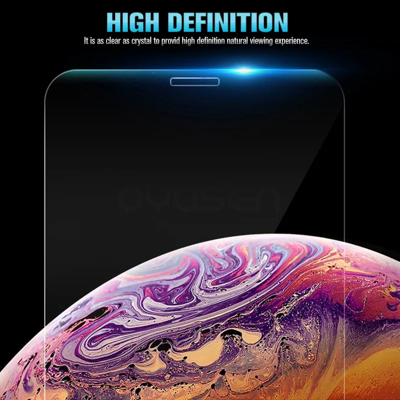 Взрывозащищенное Закаленное стекло для iPhone XS Max XR X 9H 0 26 мм Защитная пленка экрана