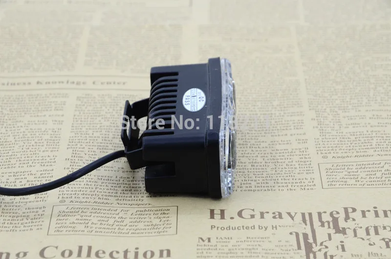 Универсальные водонепроницаемые фонари для мотоциклов 3 светодиодных фонаря