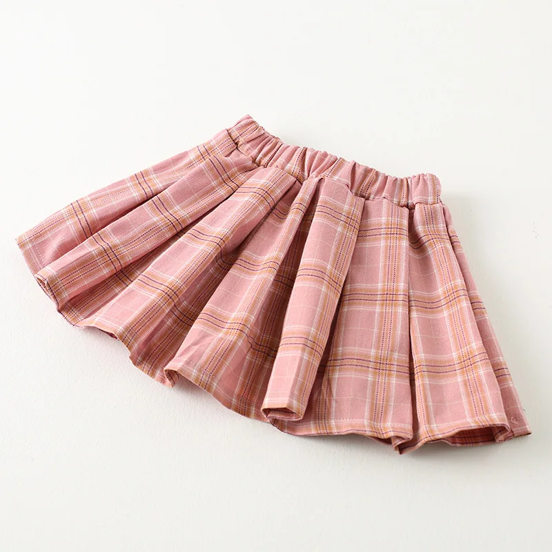 2018 Осень Новый корейский с длинным рукавом Sweatershirts решетки короткая юбка костюм