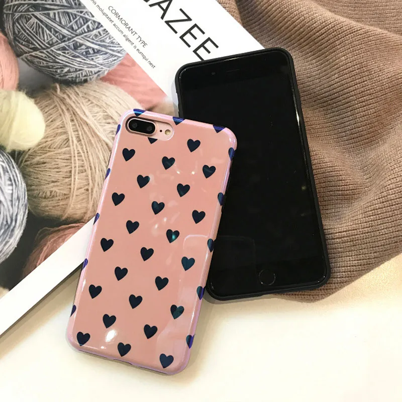 JiBan Love Чехол для мобильного телефона iphone 6 6s 7 8 plus X XS MAX XR все включено IMD мягкая