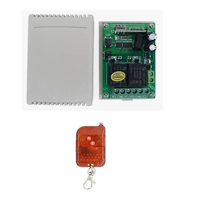 DC 12V 2CH RF беспроводной фототрансмиттер приемник для бытовых приборов ворот гаража