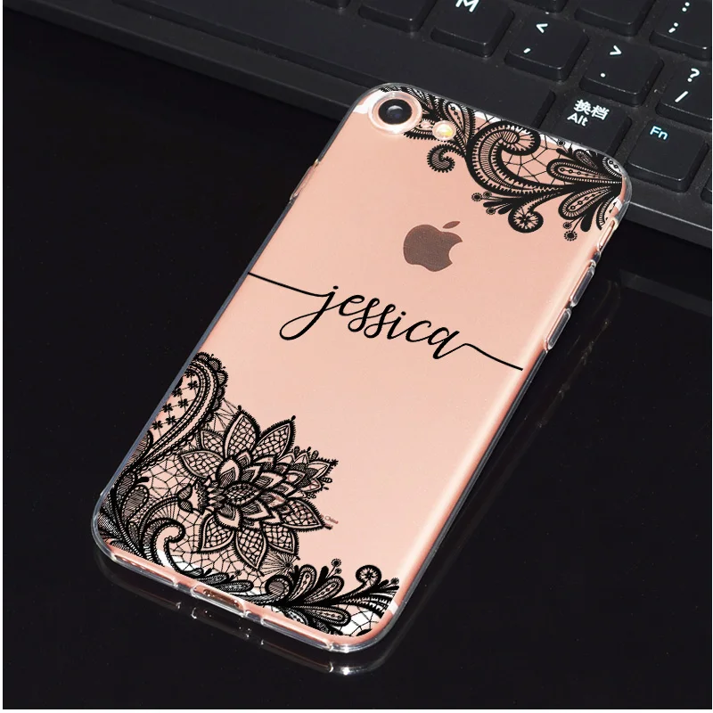 4 Чехол для iPhone 11 Pro XS XR Max 5 5S SE 6 6s 7 8 Plus X Цветочный Мягкий Силиконовый ТПУ - Цвет: 4