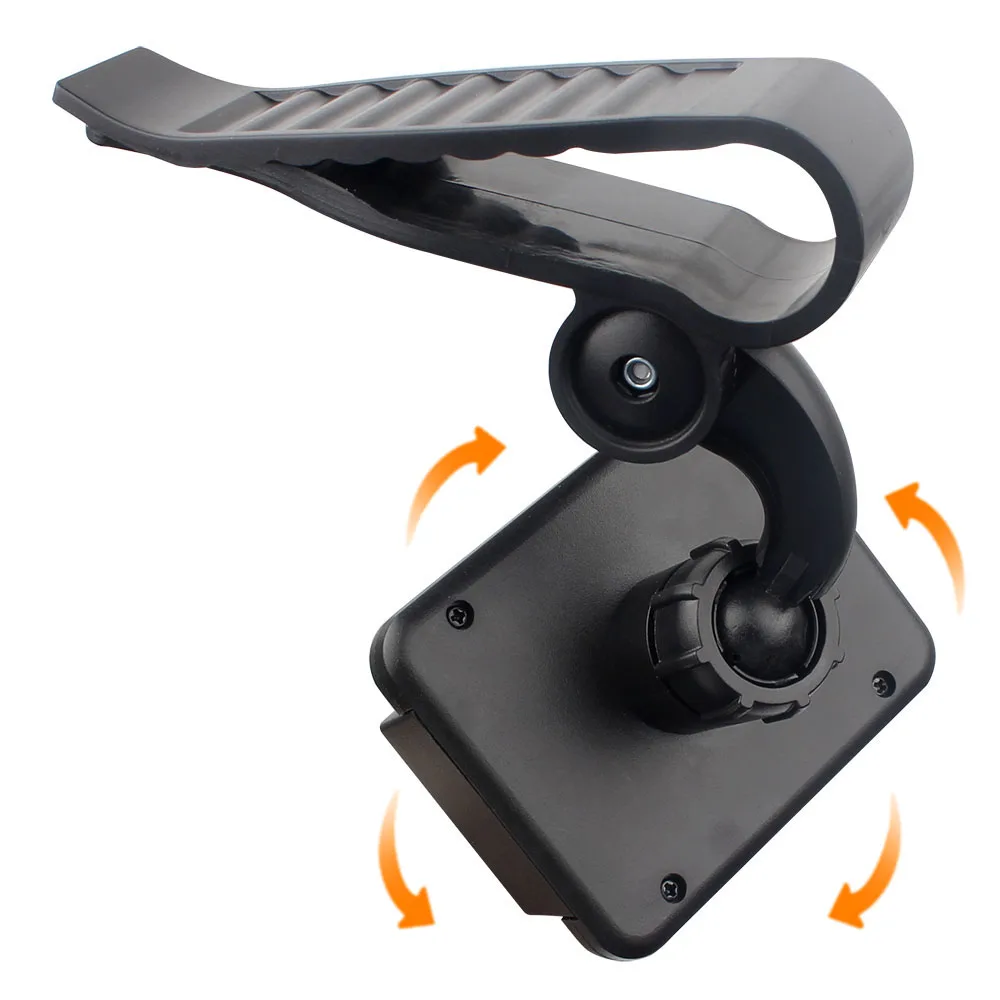 Car Phone Holder Mobile Stand Bracket For GPS PDA MP4 Camera Digital DVR Sun Visor Mount Clip iPhone Samsung | Мобильные телефоны и