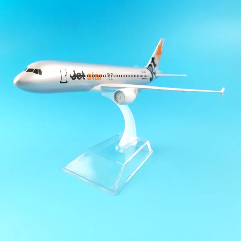 Бесплатная доставка модель самолета из металлического сплава 16 см A320JETSTAR Airlines