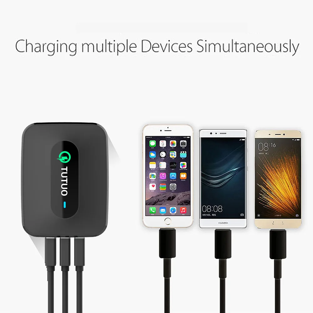 Youngable дорожный адаптер Быстрая зарядка 3 0 быстрое USB настенное зарядное