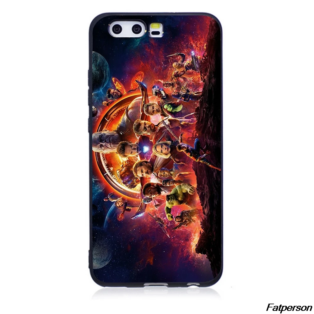 Мстители: Endgame Мягкий ТПУ чехол для телефона Huawei P10Lite P30 P30Lite P8 P9Lite 2016 2017 задняя