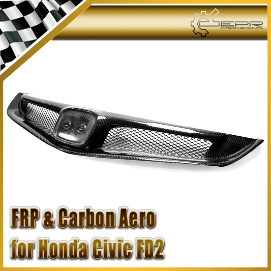 Автомобильный Стайлинг для Honda Civic FD2 Тип R углеродное волокно Mugen стиль сетка