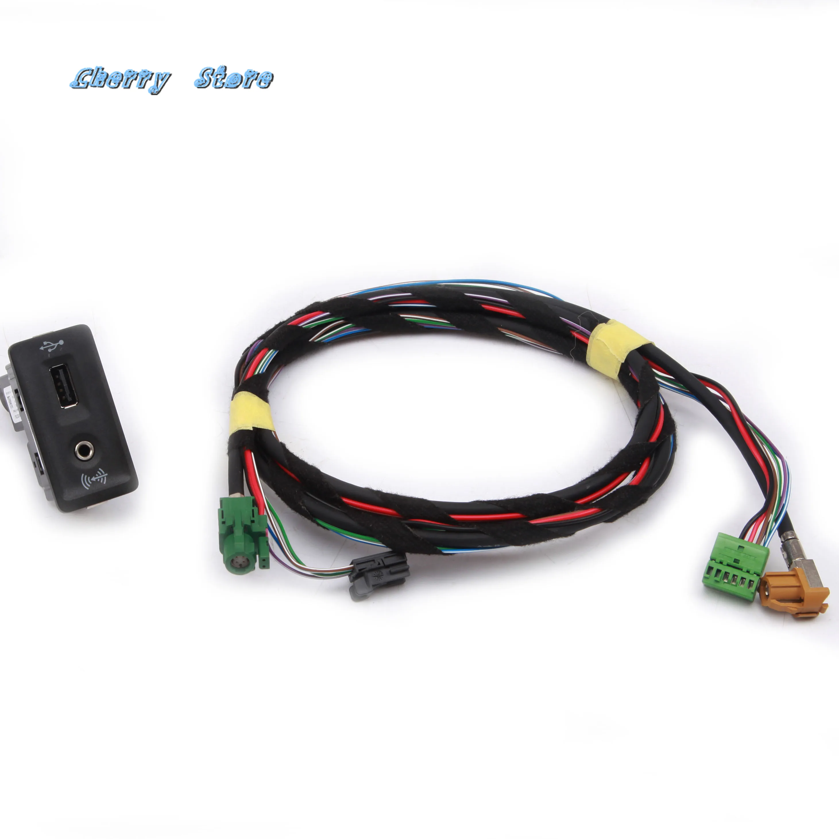 Новинка 5G0 035 222 E переключатель и комплект жгутов CarPlay MDI USB AMI установочный разъем
