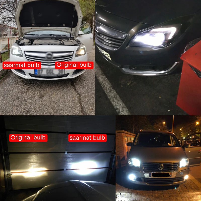 Светодиодный ная Автомобильная фара H4/9003/HB2 Ближний/Дальний свет H7 H11 H8 9005/HB3 9006/HB4