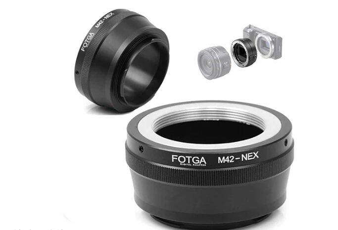 Fotga M42 переходное кольцо объектива для Sony NEX E mount NEX3 NEX5n NEX5t A7 A6000 профессиональная