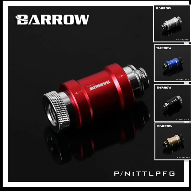 

Barrow TTLPFG плоский нажимной обратный клапан с одной внутренней резьбой для компьютера водяного охлаждения