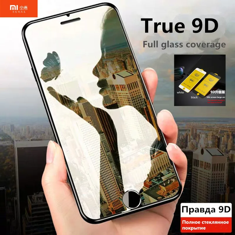9D Защитное стекло для Xiaomi mi 9 8 SE mi 6 6X A1 A2 Lite 5X Note 3 Полное покрытие защитная пленка из закаленного стекла