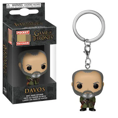 FUNKO POP Игра престолов брелок игрушки коллекционные белые ходунки Давос ночной