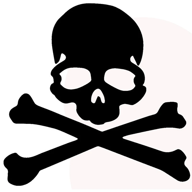 HotMeiNi наклейка для автомобилей Robber Skull Cross Bone SUV мотоциклетный Стайлинг автомобиля