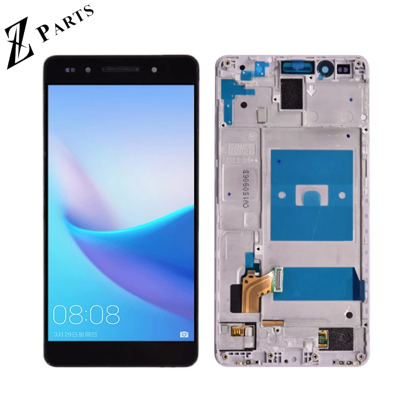 5 2 &quotОригинальный ЖК дисплей для huawei Honor 7 сенсорный экран дигитайзер с рамкой