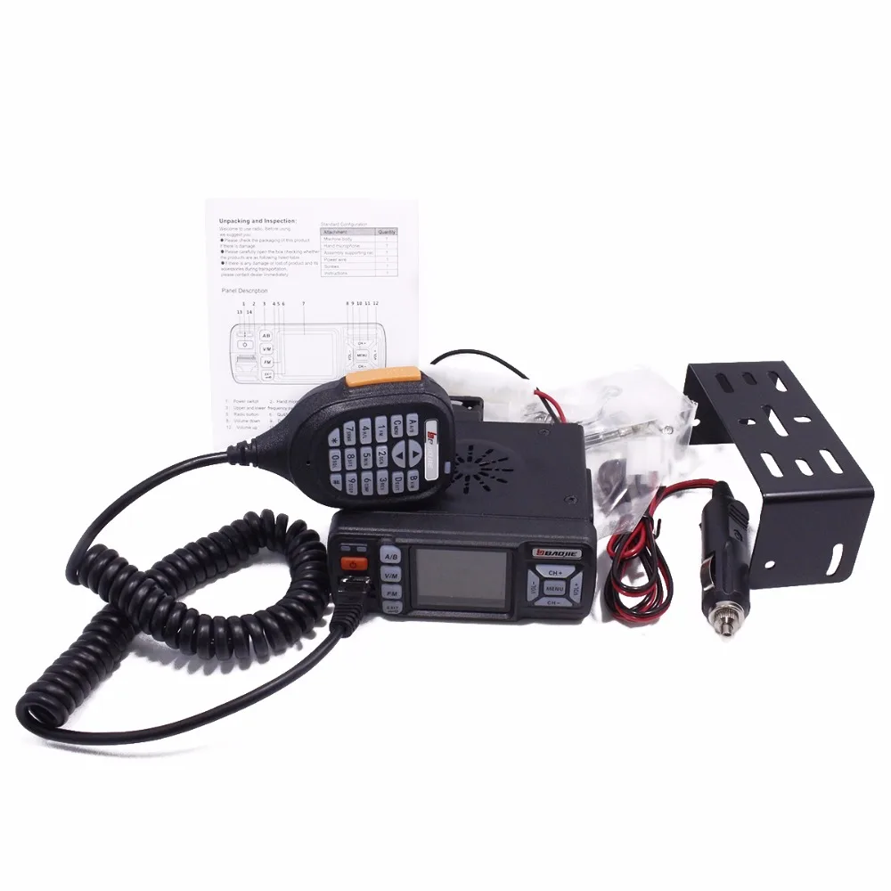 Портативная рация Baojie Двухдиапазонная VHF UHF портативная высокой мощности 20/25 Вт