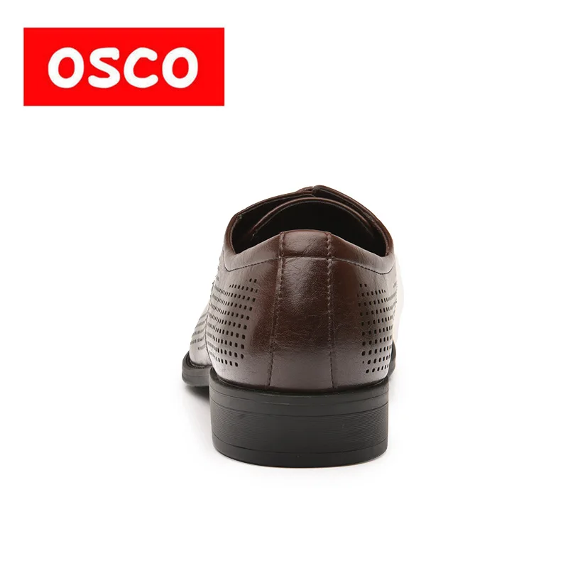 OSCO/Всесезонная Новая мужская обувь Модные мужские повседневные дышащие Оксфорды