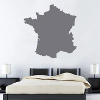 france map globe earth country wall vinyl sticker custom made home decoration fashion design