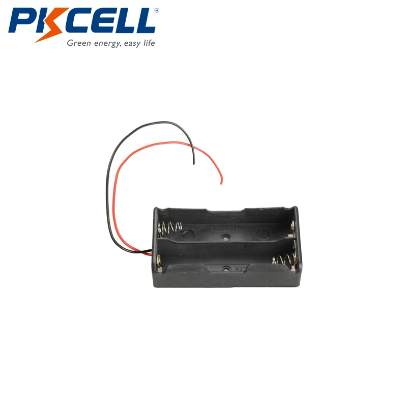 5pcs 18650 2slot Battery Cells Clip Holder Box Case Black NEW | Электроника