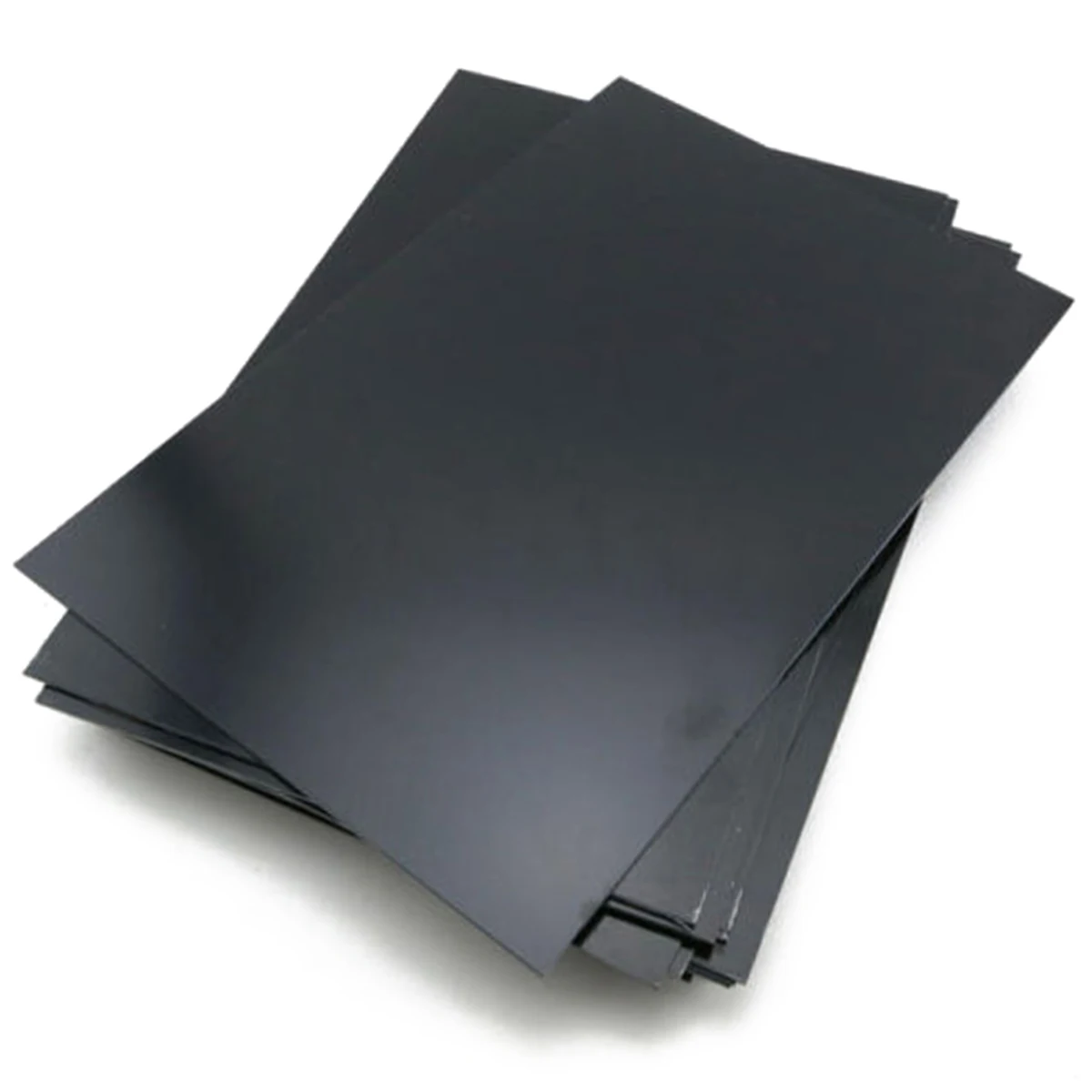 

1pcs New 0.5mm Thickness Durable Black ABS Styrene Plastic Flat Sheet Plate