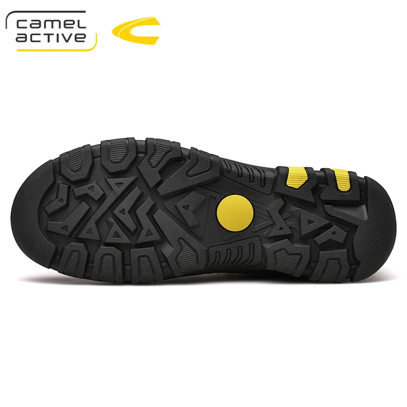Мужские походные ботинки Camel Active натуральная кожа дышащие для активного отдыха