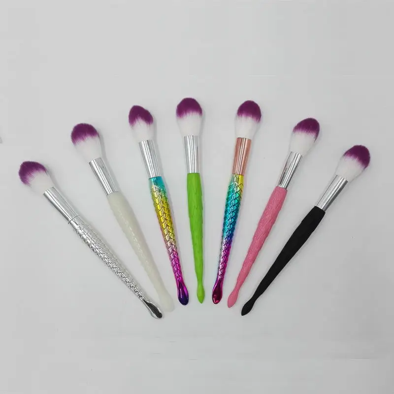 Happy макияж Лидер продаж 1 шт. Русалка кисти супер мягкий Косметика Make Up Tool основа