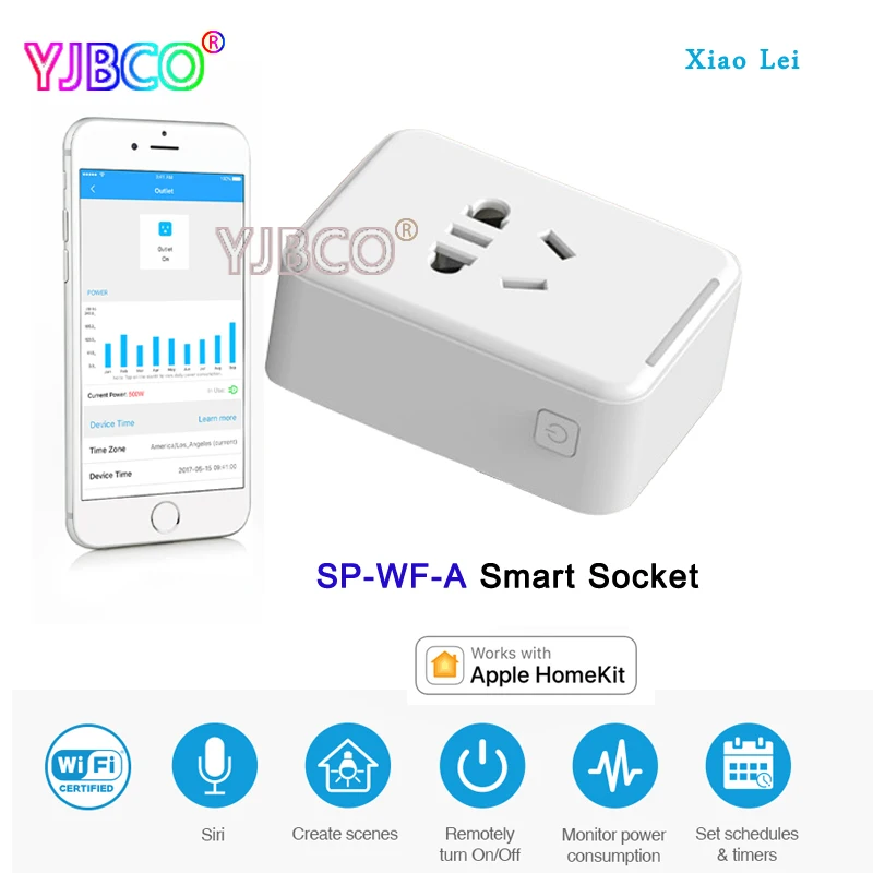 Оригинальная умная розетка Basic Edition WiFi Милая Мини высокотемпературная защита