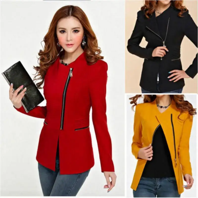 Elegantes Jaqueta Feminina Campera казачих Para Abrigo Блузон роковой Chaqueta Americana Mujer Для женщин Осень