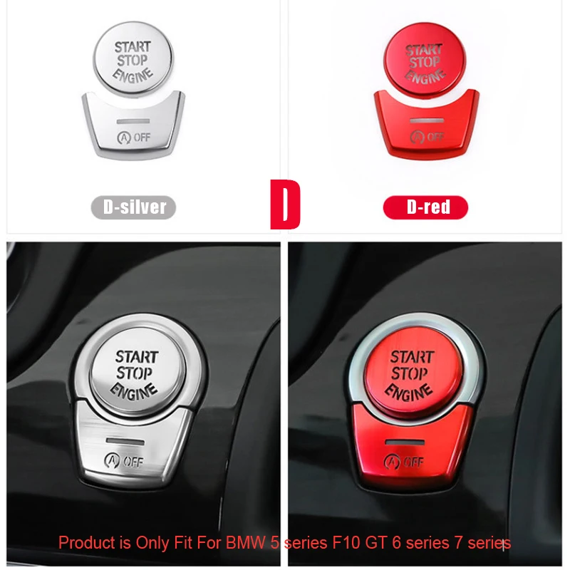 Кнопка запуска двигателя для Bmw 1/2/3/4/5 Series X3 X4 X5 X6 F10 F20 F21 F30 F34 F07 F52 F25 F26 F15 F16 E70 E71 G30 G38 |