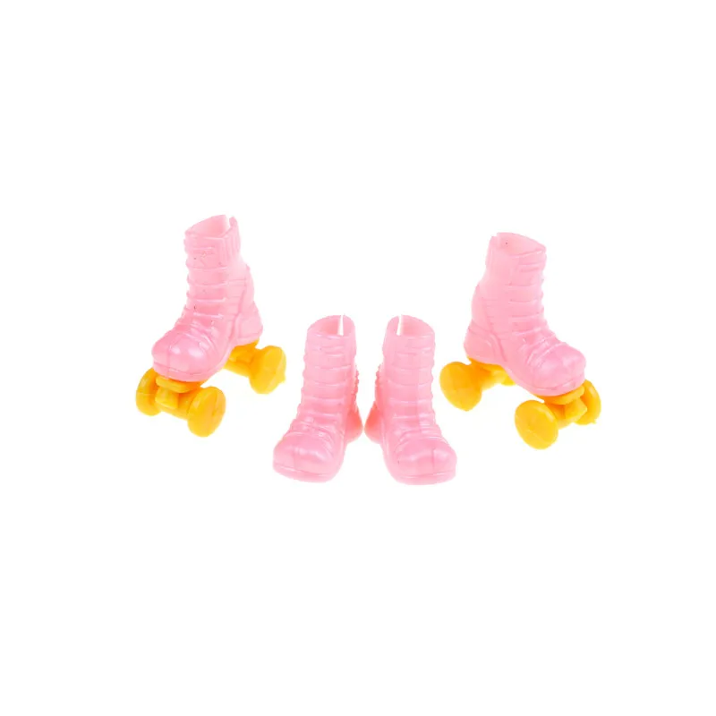 TOYZHIJIA новинка 2 пары детские игрушки для девочек роликовые игры кукол аксессуары