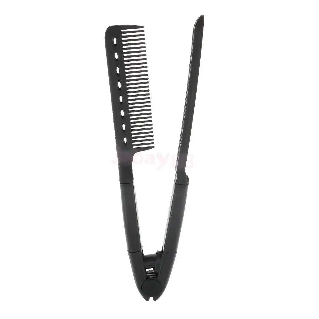 Выпрямитель для волос V образной формы парикмахерских салонов|style comb|stylee hair