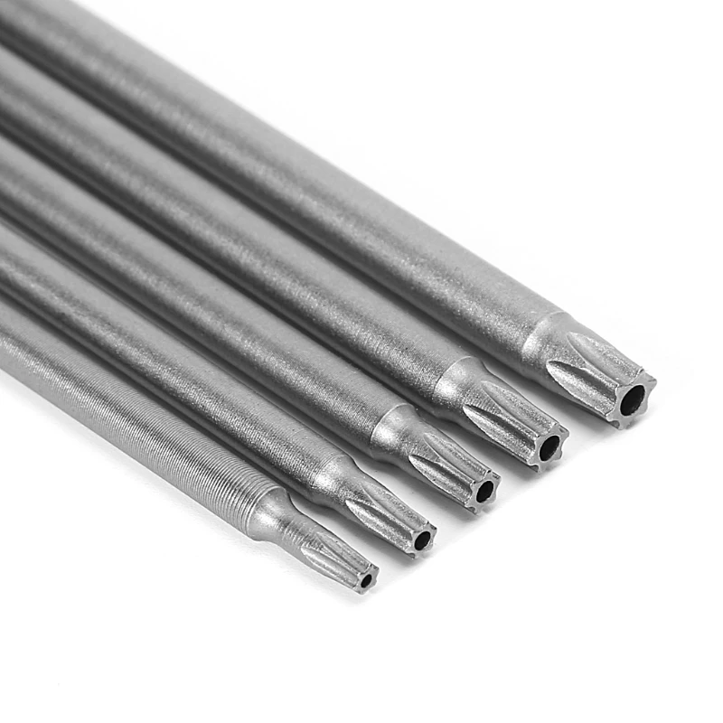5 шт./компл. 150 мм T10 T30 Длинные Магнитный Torx электрическая отвертка сверла