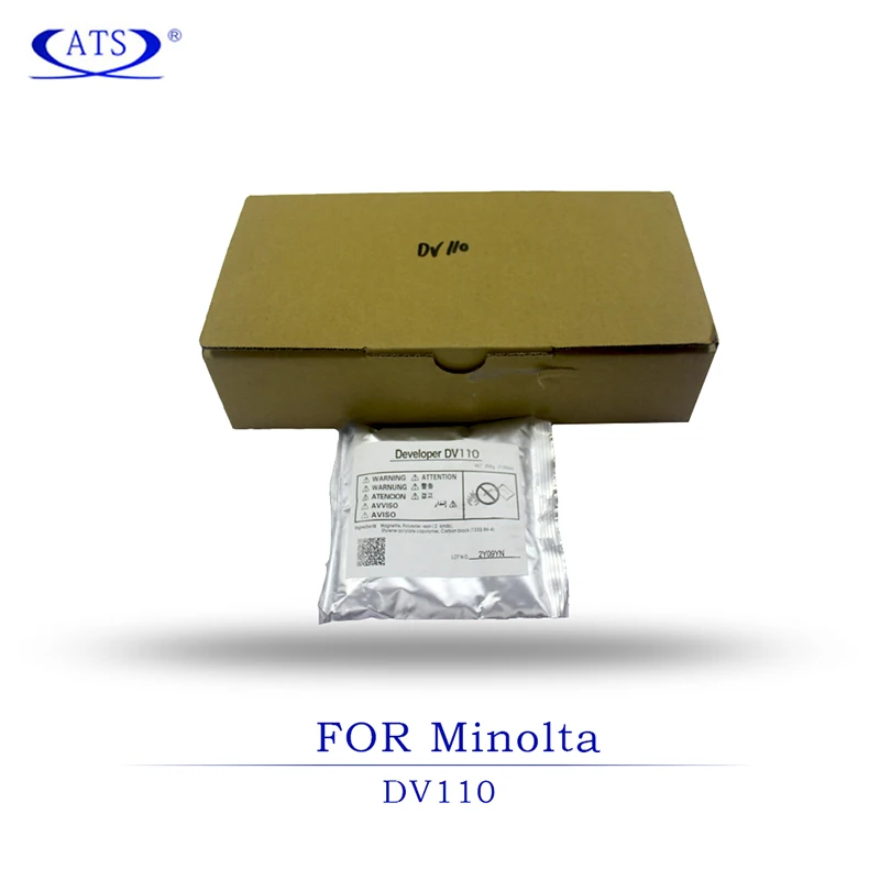 4 шт./компл. 200G порошок разработчика DV110 для Konica Minolta Bizhub 152 183 1611 2011 162 210 163 DI181 EP105A