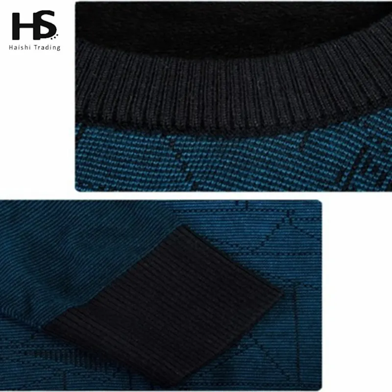 Высокое Качество Нового 2016 Осень Зима Платье Трикотажные Свитера Мужчины одежда