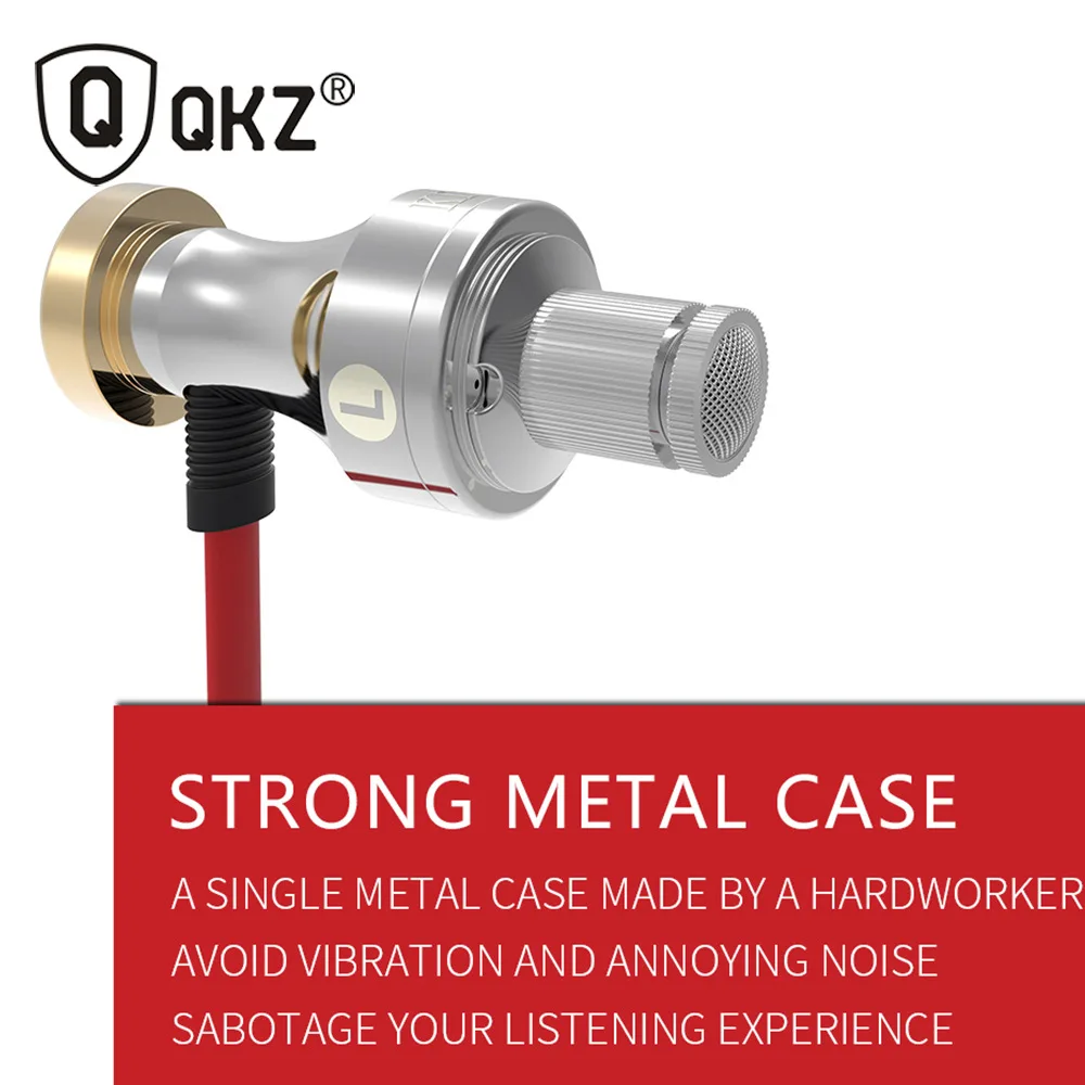 QKZ KD1 тяжелый бас MP3 в ухо лапша 1 2 м проводной сотовый телефон компьютерные