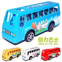 pull back car the bus to power toy child baby nursery toys educational 5 7 years plastic 2021