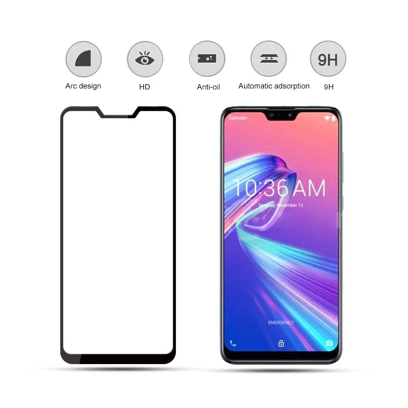 Закаленное стекло для ASUS Zenfone Max Pro M2 ZB631KL Взрывозащищенная защитная пленка экрана