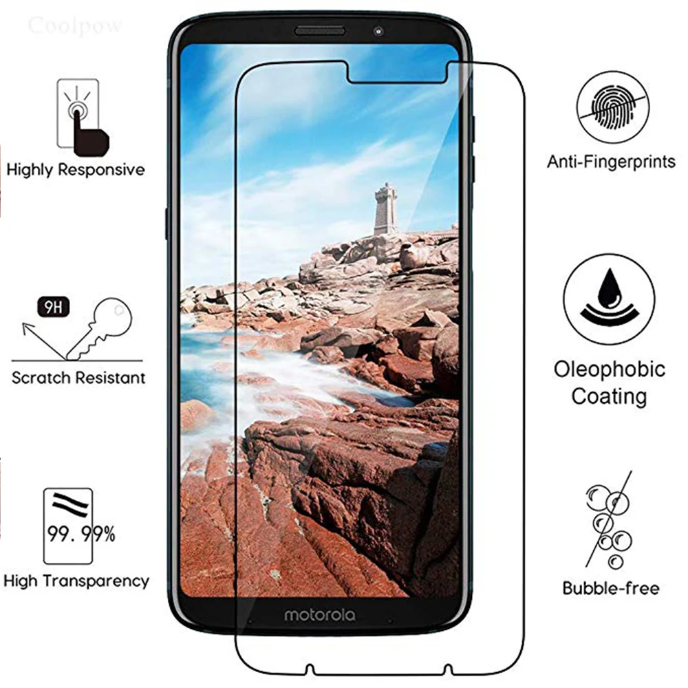 Закаленное стекло на мобильный телефон для Motorola Moto Z3 Play защита экрана с полным