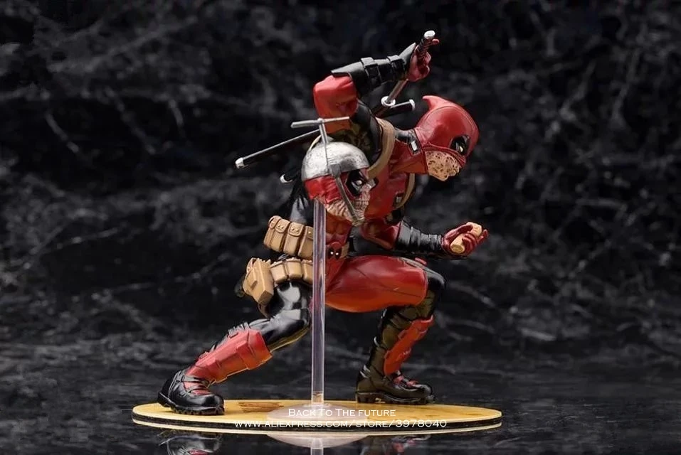 Disney Marvel X-men Deadpool 16cm Action Figure Anime Mini Decoration PVC Collection Figurine Toy model for children gift | Игрушки и