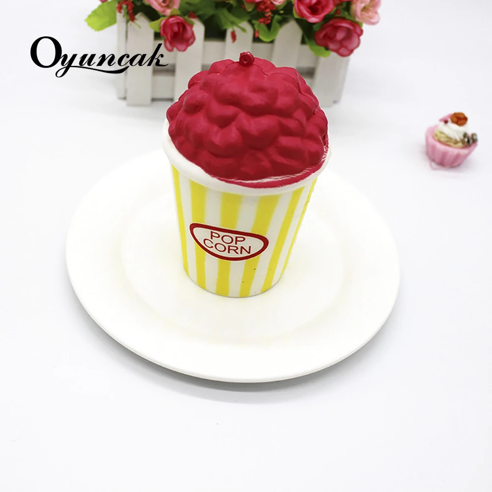 Oyuncak Squeeze Squishe воздушная кукуруза медленно поднимающаяся практичная мягкая